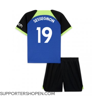 Tottenham Hotspur Ryan Sessegnon #19 Bortatröja Barn 2022-23 Kortärmad (+ korta byxor)